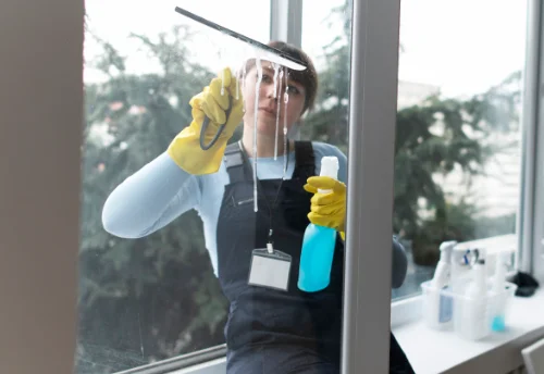 Nettoyage de vitres intérieures et extérieures à Dompierre-Becquincourt